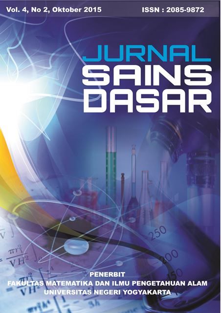 Cover Jurnal Sains Dasar